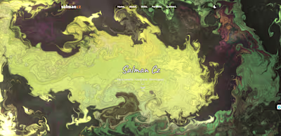 Animated portfolio website 
