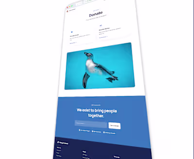 🐧💙 PenguProtect Web Design