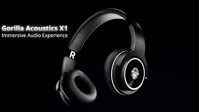 Gorilla Acoustics X1 Headphones | Concept Design 