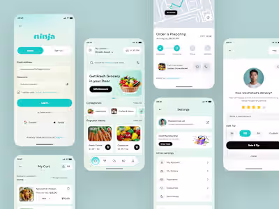 Online Grocery Shopping App