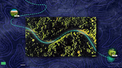 I will create a map animation to elevate your video