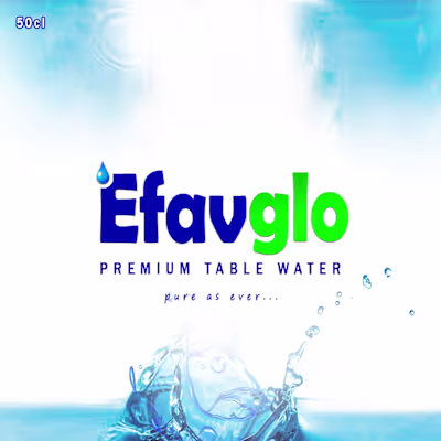 Unique Logo Creation for a Table Water Brand