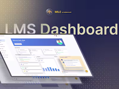 LXP Dashboard with Expandable Sidebar