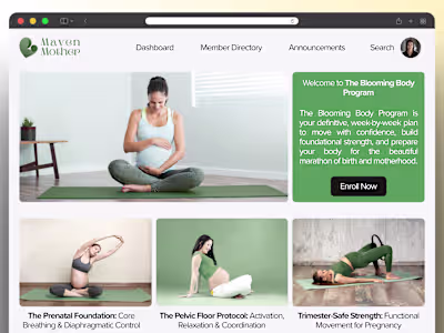 Kajabi Course & Funnel for a Women's Health Expert