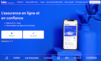 Luko AI Digital Home Insurance App | FlutterFlow | Supabase | AI