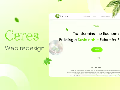 Web Redesign of a Non-profit Website