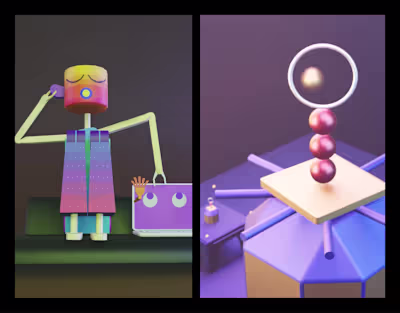 3D Unlimited GIF/Loop Animation