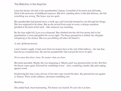 The Watcher in the Keyhole
