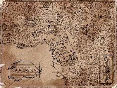 Book Map (City) — Sordayna