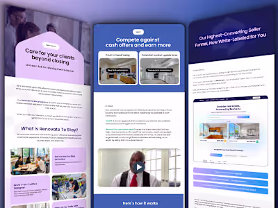 Email Campaign Design - Revive Real Estate