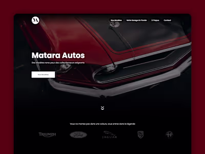 Matara Autos Website