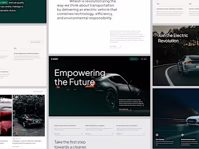 Landing Page - Whesh Website Design