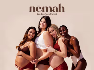 Landing Pages | Nemah