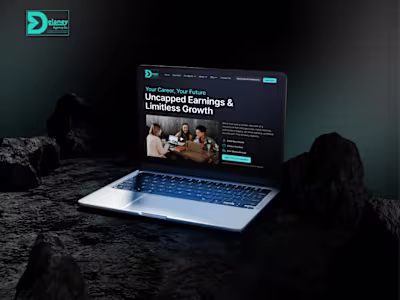 Delaney Agency - Landingpage Design
