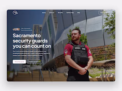 CACH 500 - Landing Page Design and Webflow Development