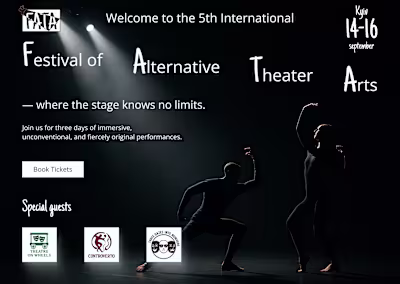 Festival Website – 2-Screen Landing Page in 2 Days