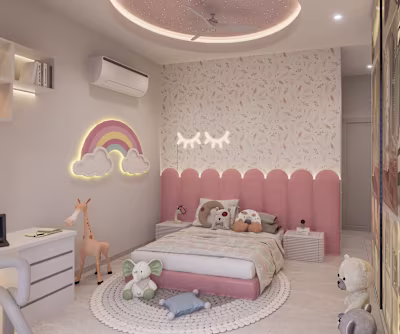 "Whimsical Wonderland: A Daughter's Dreamy Escape."