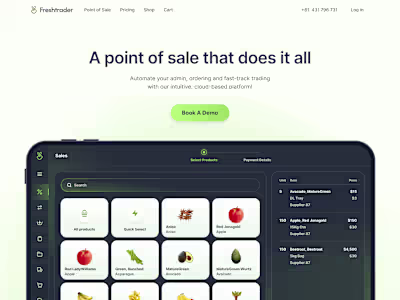 Freshtrader website