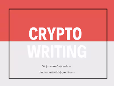 Crypto Writing