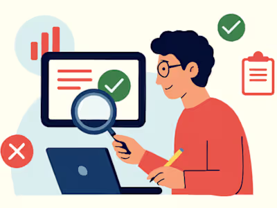 Research, Verification, and Data Entry