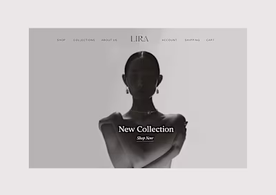 Lira Jewelry | Brand Identity & Website Design