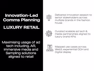 Innovation Strategy Session – Luxury Brand Group