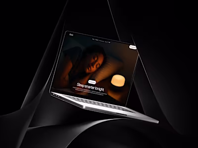 Doze Smart Sleep System Website Development