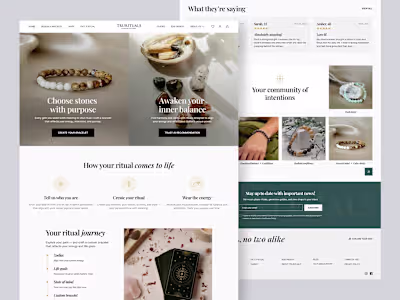 TrueRithuals E-Commerce Website Development