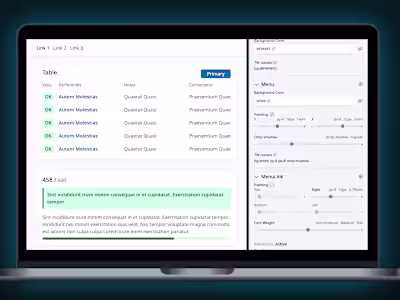 Design GUI - Browser Extension design tool