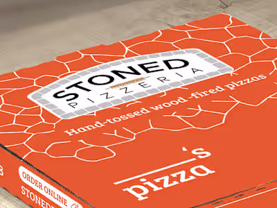 Stoned Pizzeria Branding