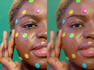 Photo Retouching For Vogue's Magazine Cover