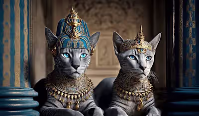 Egyptian Cats history.