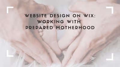 Website Design using WIX