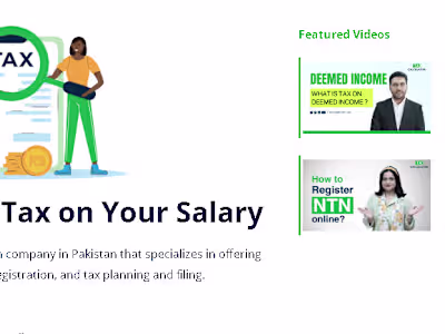 Tax Calculator Pakistan - /