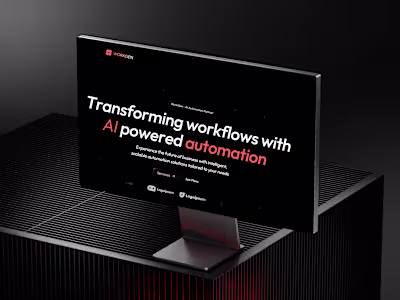 WORKGEN - AI Workflow Automation Website