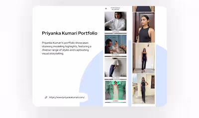 Personal Portfolio Website for Priyanka Kumari