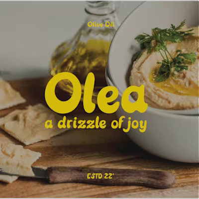 Olea Olive Oil on Behance