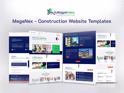 MegaNex Construction – Landing Page Case Study