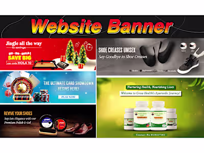 Website Ads Banners/ Banners