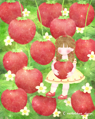 Illustration | Strawberry Season