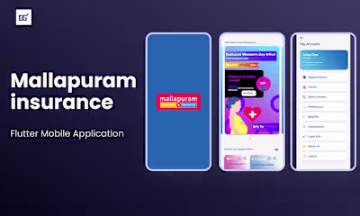 Mobile application for Insurance client