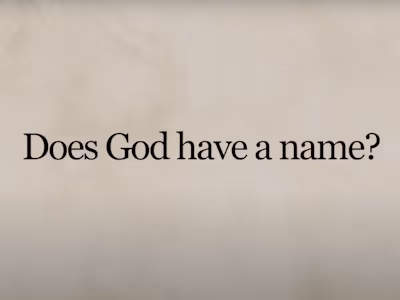 Does God have a name?
