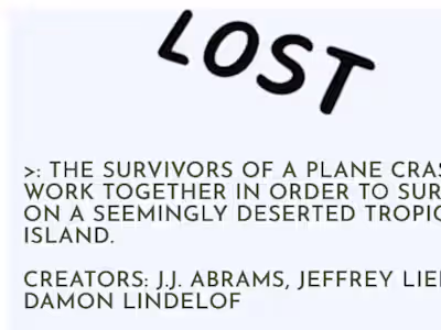 GitHub - am-c/LOST-character-app