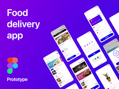 Food delivery app UI/UX