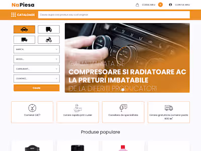 NaPiesa Laravel E-commerce Platform