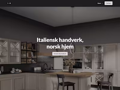 Framer Furniture Website