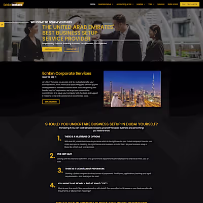 Business Website
