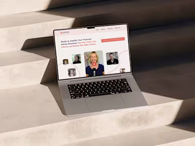 Web Design & Development for Advisor Video Marketing