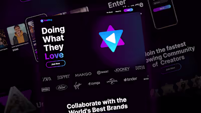 Vidbling Website Design