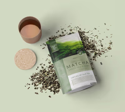 Matcha - Green Tea Packaging Design